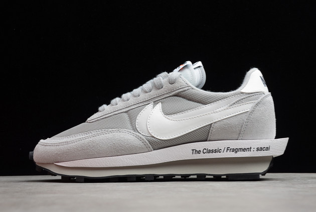New Release Fragment x Sacai x Nike LDWaffle Wolf Grey Outlet DH2684-001