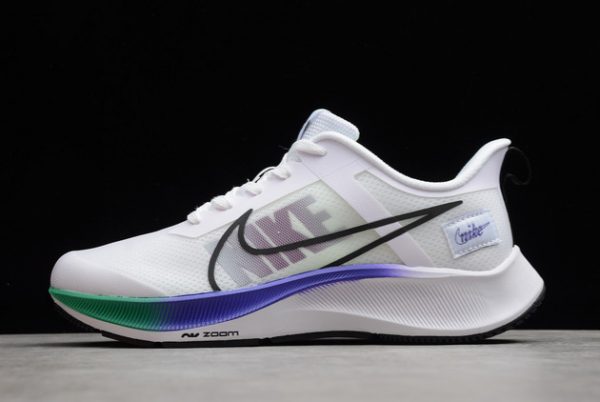 New Sale Nike Air Zoom Structure 39X White Purple Green Running Shoes DJ3128-500