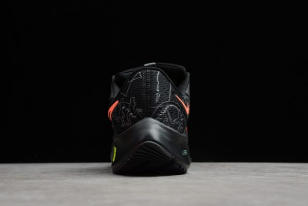 Newness Nike Air Zoom Pegasus 38 Black/Orange-Volt Sale Online DN9256-001-4