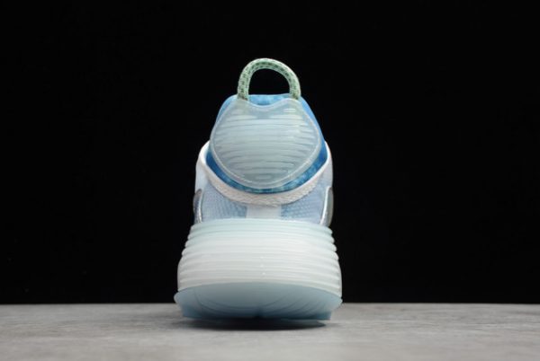 Sale Fashion Nike Air Max 2090 Glacial Blue Running Shoes CZ8694-101-4