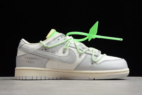 Shop New Release Off-White x Nike Dunk Low “THE” 10 of 50 DM1602-108-1