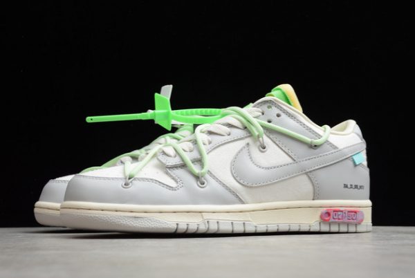 Shop New Release Off-White x Nike Dunk Low “THE” 10 of 50 DM1602-108-2
