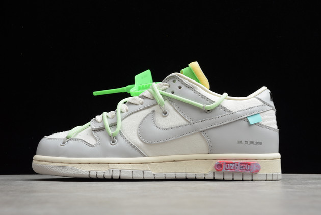 Shop New Release Off-White x Nike Dunk Low “THE” 10 of 50 DM1602-108