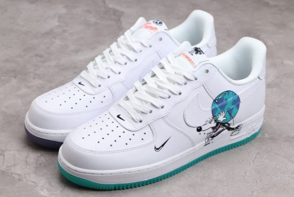 2021 Release Steven Harrington x Nike Air Force 1 “Earth Day” Outlet Sale CI5545-100-2