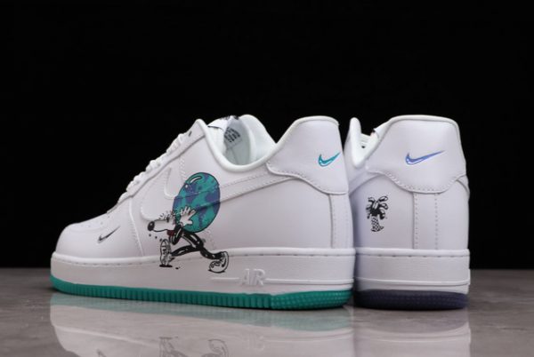 2021 Release Steven Harrington x Nike Air Force 1 “Earth Day” Outlet Sale CI5545-100-3
