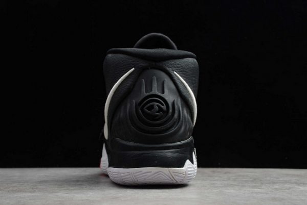 Cheap Sale Nike Kyrie 6 EP Jet Black White Casual Basketball Shoes BQ4631-001-4