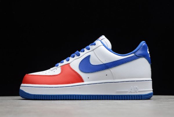 Hot Sale Nike Air Force 1 Low Nike By Customer White Blue Red CT7875-164