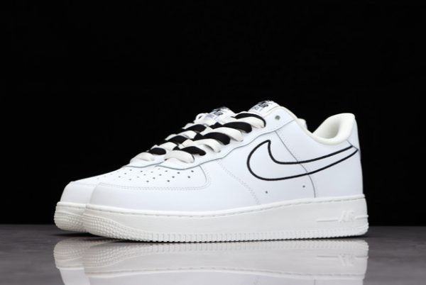 Hot Sale Nike Air Force 1 Low White Black Outlet CL6326-158-1
