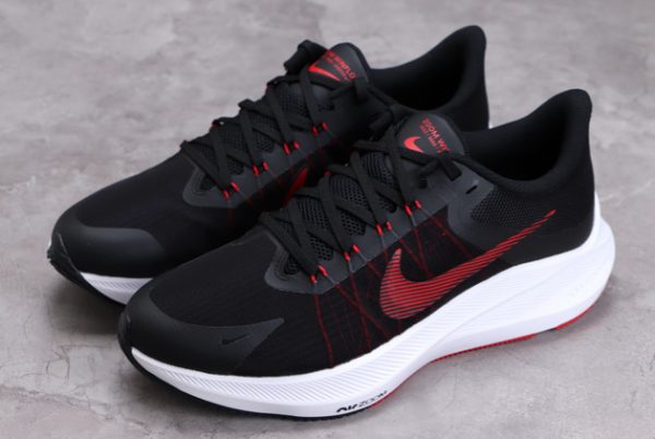 Hot Sale Nike Winflo 8 Chile Red Running Shoes Outlet CW3419-003-2