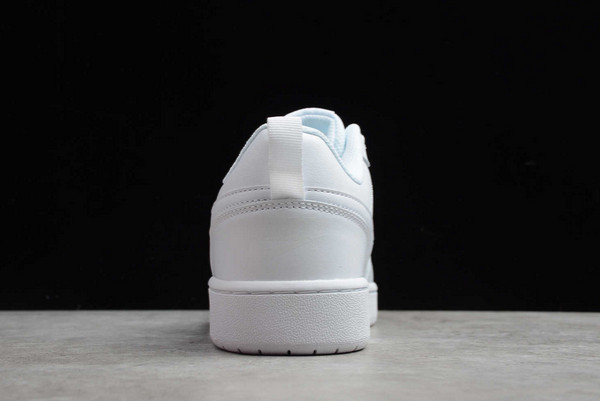 Latest Drop Nike Court Borough Low 2 GS White Lifestyle Shoes BQ5448-100-4