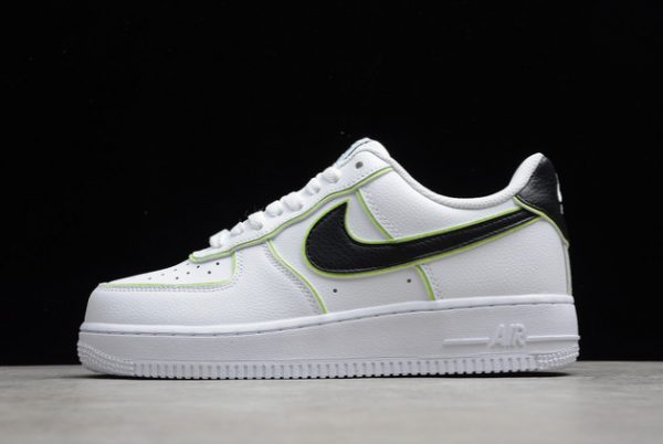 Men/Women Nike Air Force 1 Low ’07 White/Green-Black Sneakers CW2288-304