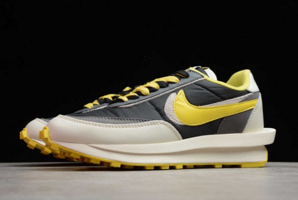 Men/Women Nike LDWaffle Undercover sacai Bright Citron Running Shoes DJ4877-001-2