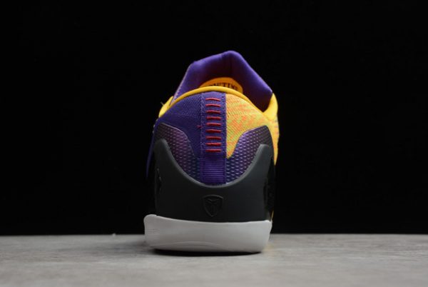 Most Popular Nike Kobe 9 IX Purple Yellow Black Running Shoes 630487-500-4