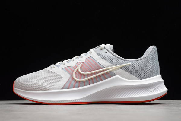 New Release Nike Downshifter 11 Dark Smoke Grey White University Red Running Shoes CW3411-004