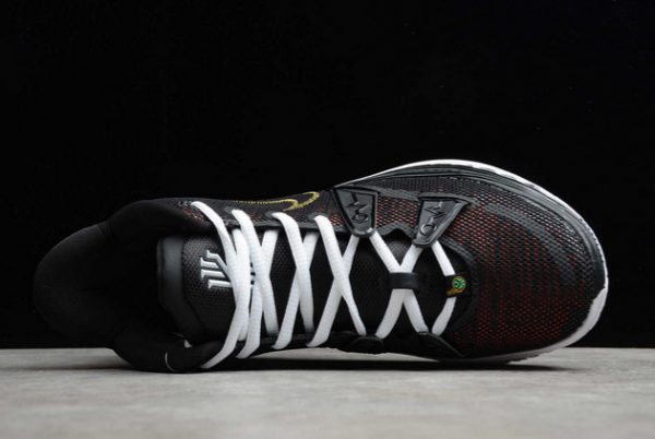 New Sale Nike Kyrie 7 “Rayguns” Black Yellow Basketball Shoes CQ9327-003-3