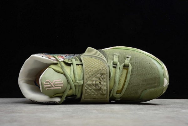 Newness Nike Kyrie 6 Pre-Heat “Shanghai” Lifestyle Shoes CQ7634-303-3
