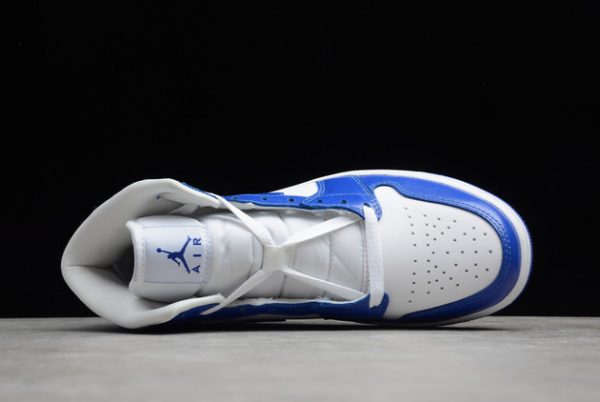 Nike Air Jordan 1 Mid “Hyper Royal” Basketball Shoes BQ6472-104-3