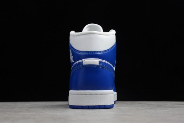 Nike Air Jordan 1 Mid “Hyper Royal” Basketball Shoes BQ6472-104-4