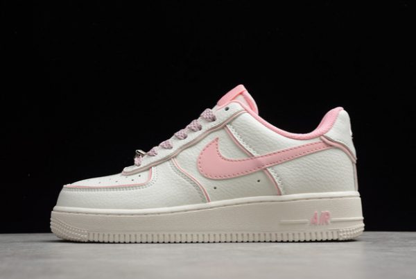 Womens Nike Air Force 1 ’07 SU19 AF1 Beige Pink Outlet Sale UH8958-033