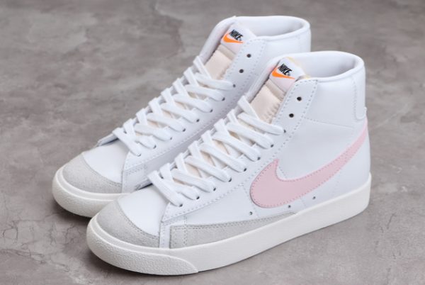 Womens Nike Blazer Mid ’77 “Pink Foam” Pink Foam Shoes BQ6806-108-2