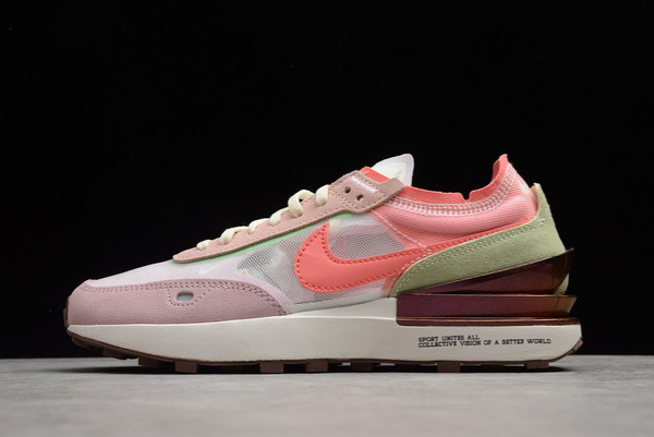 Womens Nike Waffle One “Rawdacious” Regal Pink Outlet Sale DM5452-161