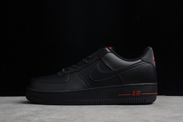 Hot Sale Nike Air Force 1 Low Black/Red Outlet Online DO6389-001