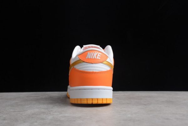 Shop Nike Dunk Low White/Orange Blaze-Gold Outlet Online CU1726-002-4