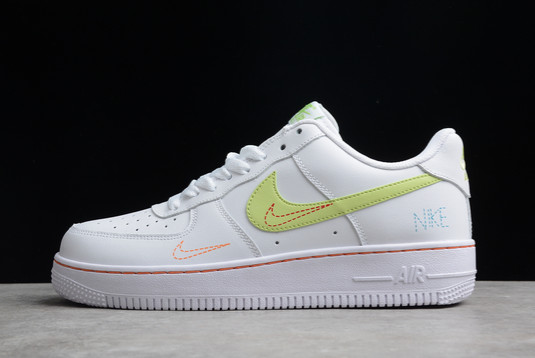 2021 Release Nike Air Force 1 LV8 White/Bright Crimson Outlet Sale DN8000-100