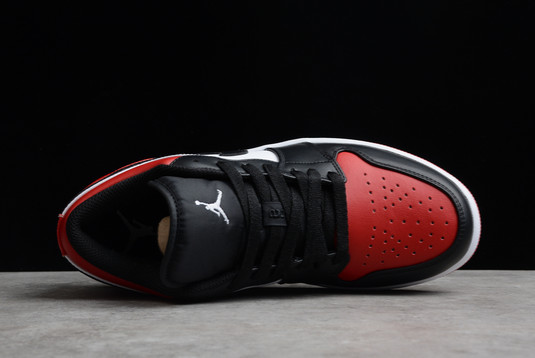 Best Selling Air Jordan 1 Low “Bred Toe” Basketball Shoes 553558-612-3