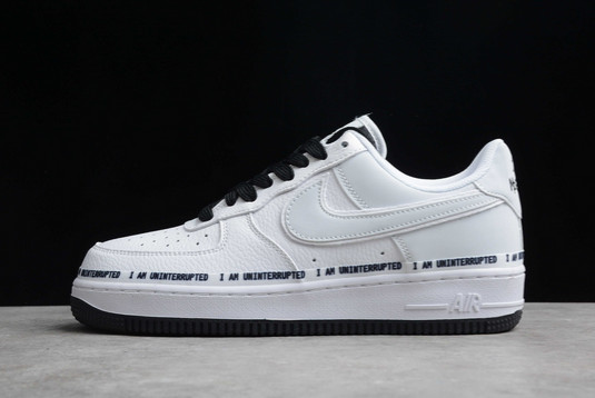 Brand New Nike Air Force 1 ’07 Low Supreme White Black Sneakers 352267-801