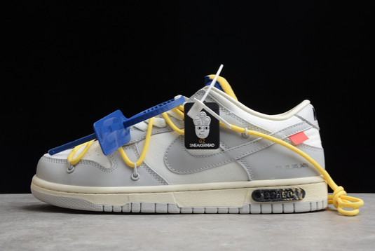Cheap Sale Off-White x Nike Dunk Low “Dear Summer” Lot 27 Of 50 Shoes DM1602-120
