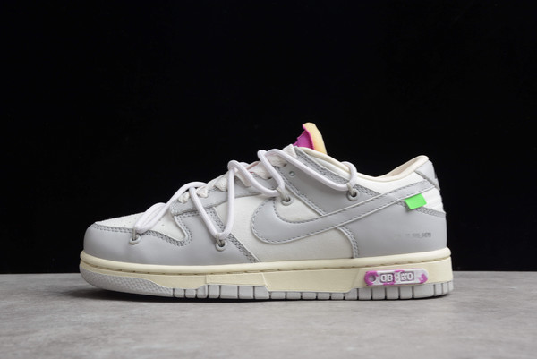 Hot Sale Off White x Nike Dunk Low “Lot 03 Of 50” Sail DM1602-118