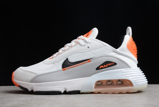 Mens Nike Air Max 2090 C/S White/Grey-Black-Orange Running Shoes DH8309-100