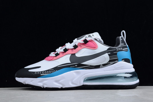 Best Selling Nike Air Max 270 React Laser Blue Multi Running Shoes DA4303-100