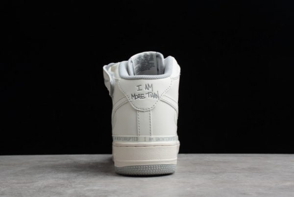 Brand New Nike Air Force 1 ’07 Mid White Grey Pen Sale NU3380-636-4