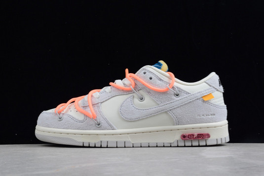Buy Off‑White x Nike Dunk Low Lot 19 Of 50 Dear Summer White Pink Sneakers DJ0950-119