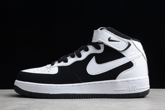 Most Popular Nike Air Force 1 ’07 Mid White/Black For Sale YH2293-033