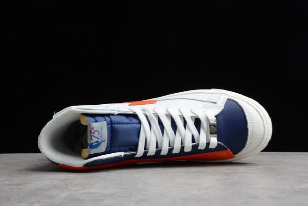 NBA x Nike Blazer Mid ’77 EMB “Knicks” White Unisex Sneakers DD8025-100-3