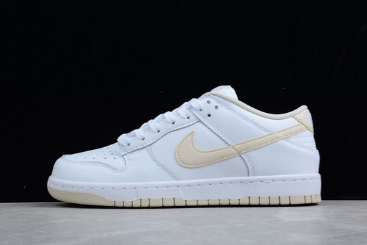 New 2021 Nike Dunk Low “Pearl White” Skateboard Shoes DD1503-110
