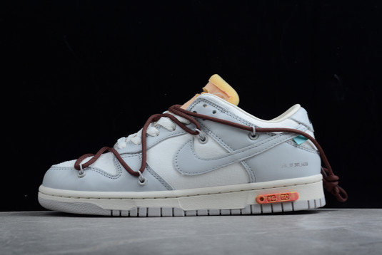 New 2021 Off-White x Nike Dunk Low Dear Summer Lot 46 of 50 DM1602-102