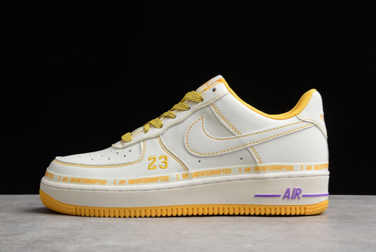 New Sale Uninterrupted x Nike Air Force 1 MTAA Sail Yellow DW8802-605