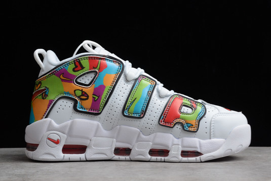 Nike Air More Uptempo “Peace, Love, Swoosh” Casual Basketball Shoes DM8150-100-1