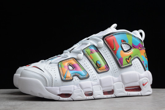 Nike Air More Uptempo “Peace, Love, Swoosh” Casual Basketball Shoes DM8150-100-2
