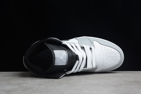 Best Selling Air Jordan 1 Mid “Light Smoke Grey” Basketball Shoes 554724-078-3