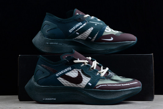 Buy Nike ZoomX Vaporfly Next%Gyakusou Green Running Shoes CT4894-300-4