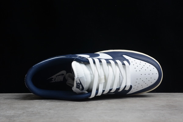 Cheap Nike Dunk Low White/Navy Blue For Sale DD1503-115-3