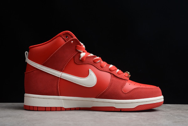 Fashion 2022 Nike Dunk High “First Use” University Red/Sail DH0960-600-1
