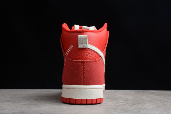 Fashion 2022 Nike Dunk High “First Use” University Red/Sail DH0960-600-4