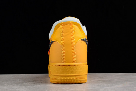 Hot Off-White x Nike Air Force 1 “Lemonade” Casual Sneakers DD1876-700-3