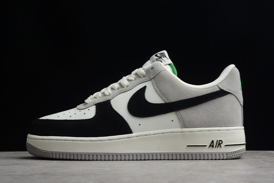Hot Sale Nike Air Force 1 Low White/Grey-Black DQ2396-026